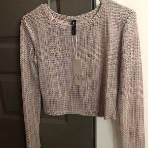 Zara long sleeve blouse
